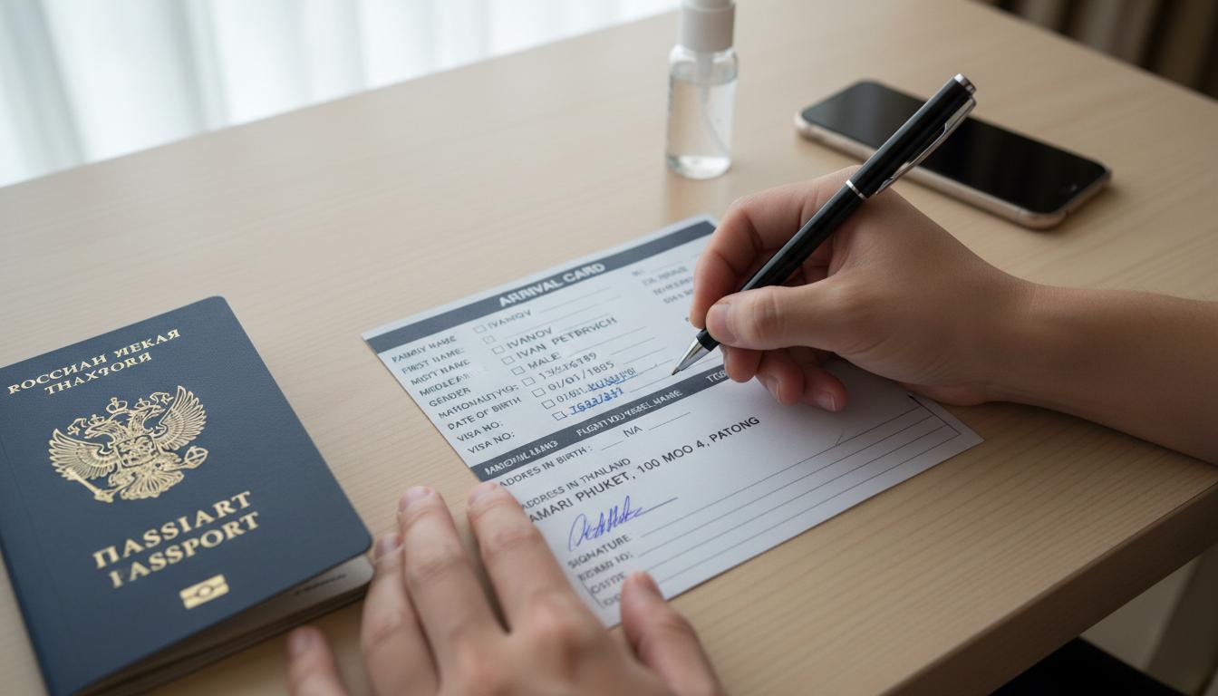 Как заполнить TDAC карту по прибытию в Таиланд в особых случаях Как заполнить TDAC карту по прибытию в Таиланд в особых случаях