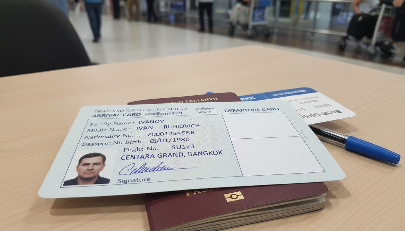 Как заполнить TDAC карту по прибытию в Таиланд без лишних вопросов на контроле Как заполнить TDAC карту по прибытию в Таиланд без лишних вопросов на контроле