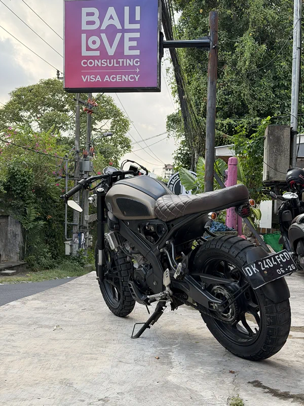 Эксклюзивный байк на Бали: Yamaha XSR 155 Custom
